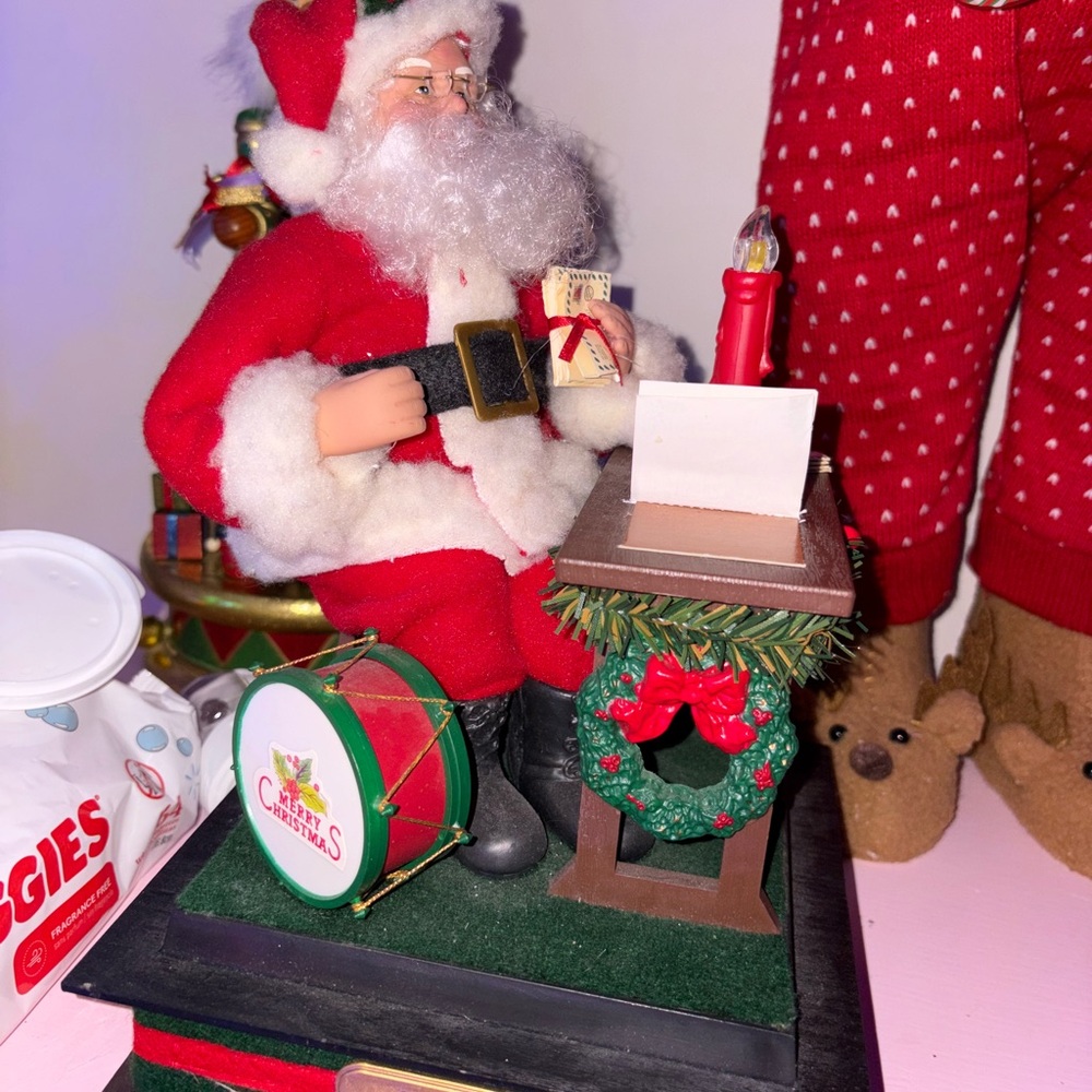 Christmas animated vintage Santa